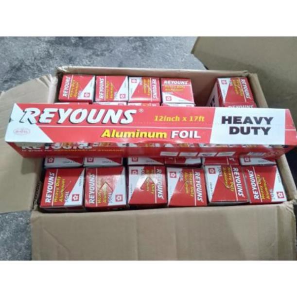 (Combo 6 cuộn)Giấy bạc nướng Reyouns 30cm x 5m