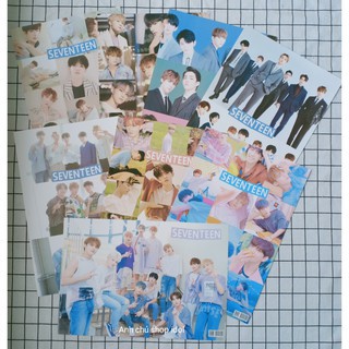 Set 8 tấm poster Seventeen
