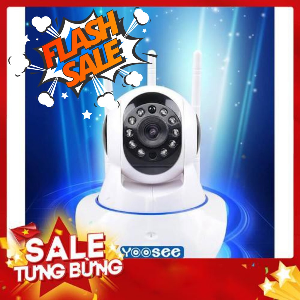 Camera Yoosee 3 Anten báo trộm, đàm thoại 2 chiều, bắt sóng wifi cực khỏe | BigBuy360 - bigbuy360.vn
