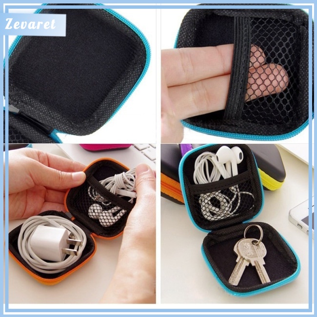 Túi EVA Đựng Bảo Vệ Tai Nghe Cáp Sạc Usb Tiện Dụng