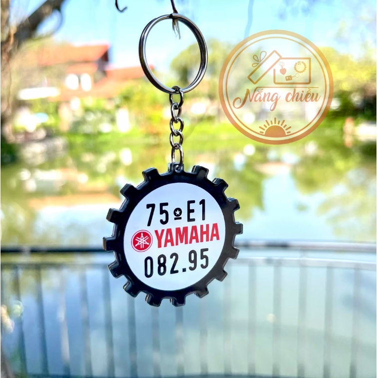 Móc khóa in biển số xe - Thiết kế theo yêu cầu, đa dạng nhiều mẫu mã