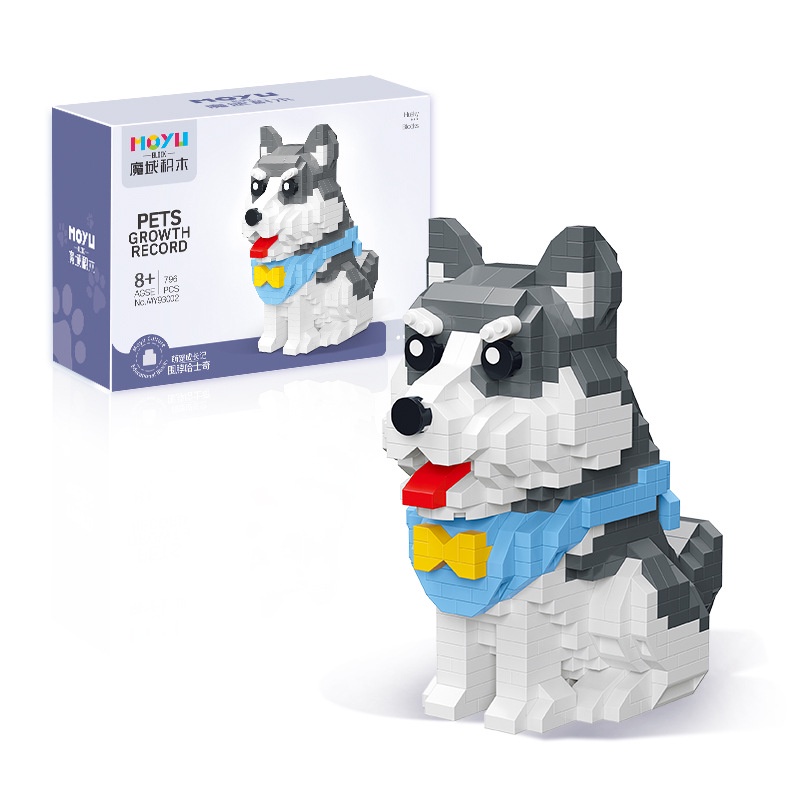 Cá Chép - Bộ Đồ Chơi Lắp Ráp Lego Chó Mèo Dễ Thương