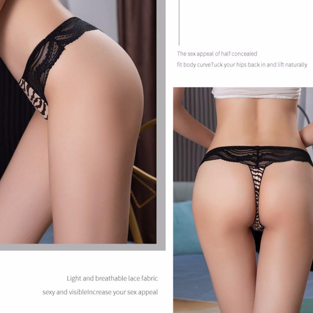 OCEANMAP Quần Lót Nữ Họa Tiết Da Báo Gợi Cảm