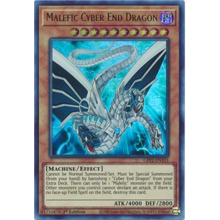 Thẻ bài Yugioh - TCG - Malefic Cyber End Dragon / GFP2-EN101'