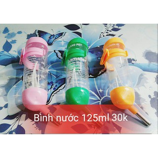 Bình nước bi hamster 125ml loại tốt