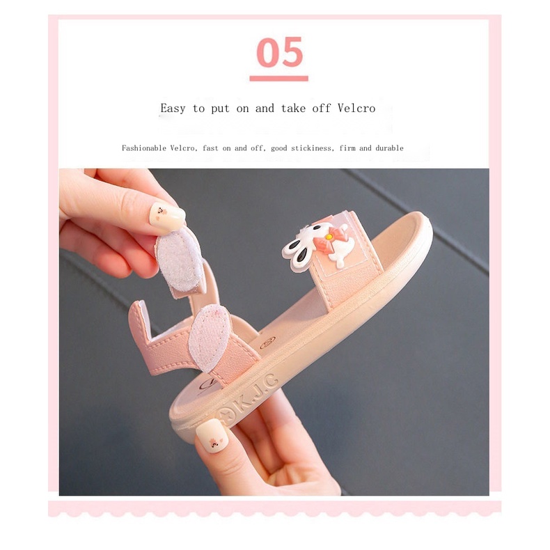 Xăng đan Đế Mềm Chống Trượt Kiểu Công Chúa Dành Cho Bé Gái 2022