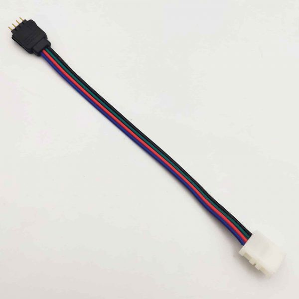 Jack nối nhanh đực/cái nối led dây 5050 - 4p SM-4P 2.54mm -10cm | BigBuy360 - bigbuy360.vn