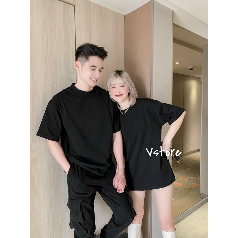 Áo Phông trơn Unisex Astudio, Áo thun nam nữ tay lỡ oversize form rộng TS223 | WebRaoVat - webraovat.net.vn