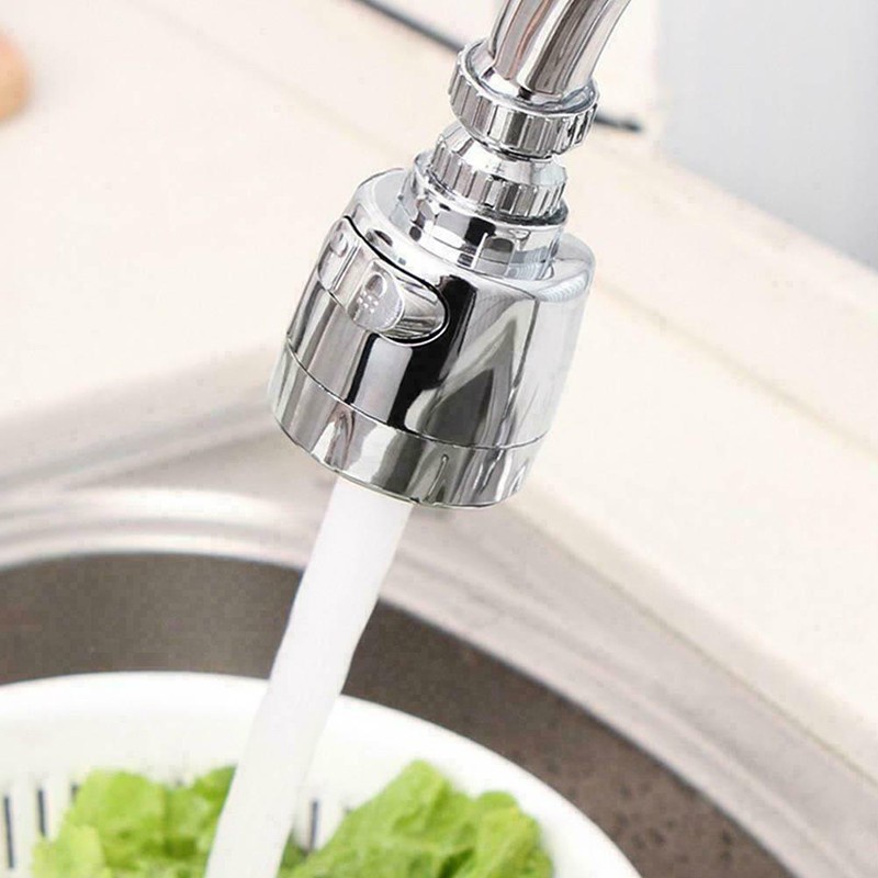Đầu Vòi Nước Chống Bắn Gắn Bồn Rửa Chén Tiện Lợi