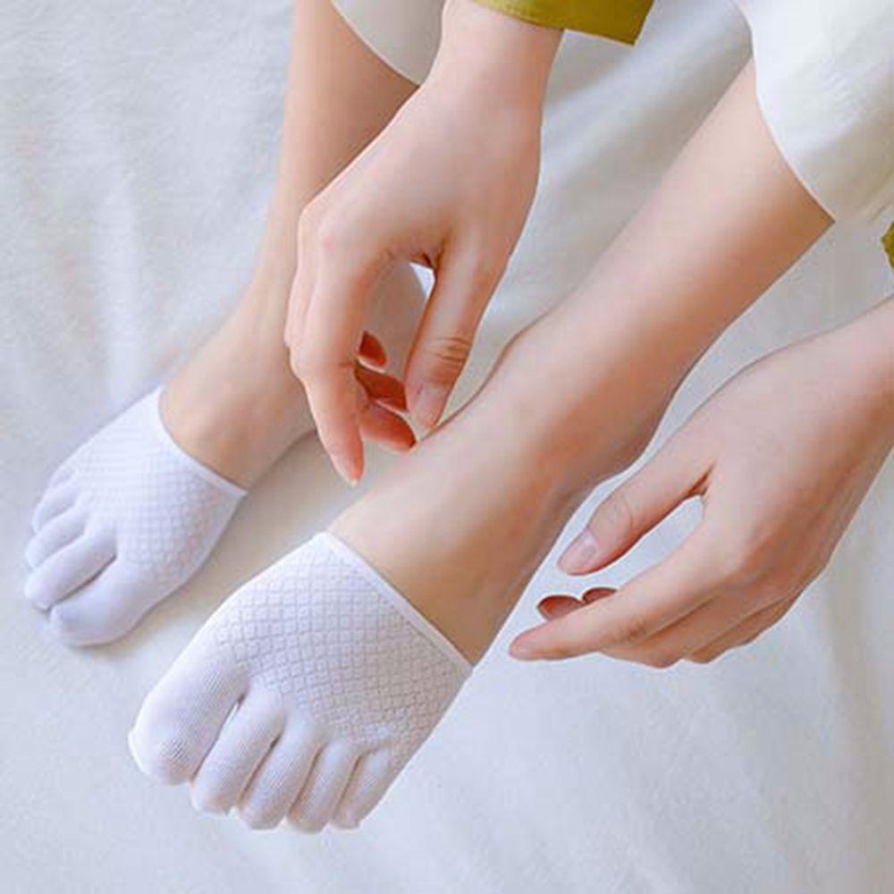 CLEOES Tất Lưới Xỏ Ngón Chống Trượt Thoáng Khí Cho Nữ