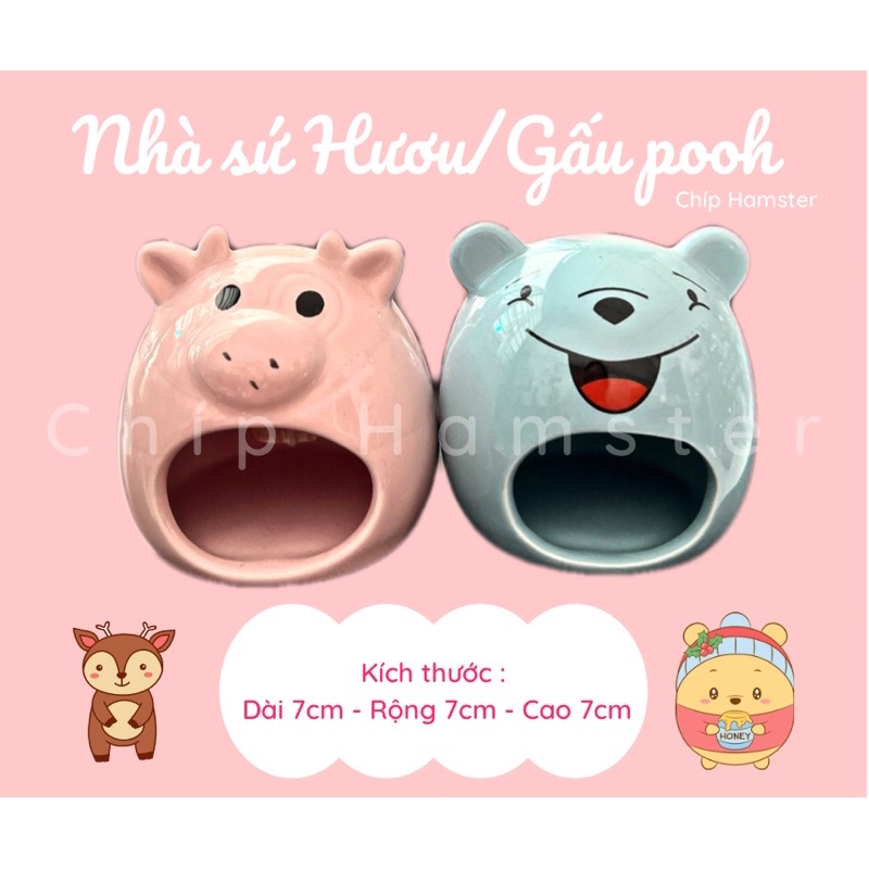 Nhà sứ Hươu/Gấu Pooh nhỏ