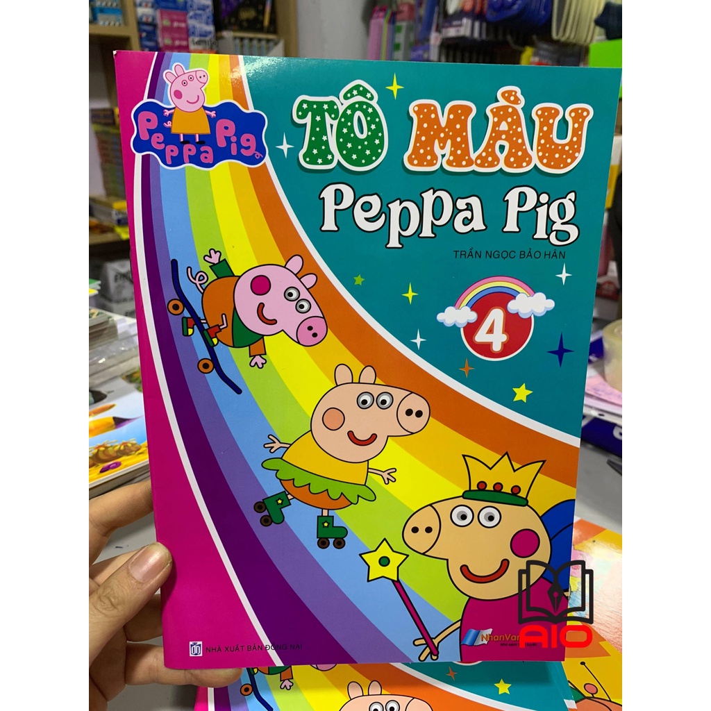 Tô màu Peppa Pig TẬP 4