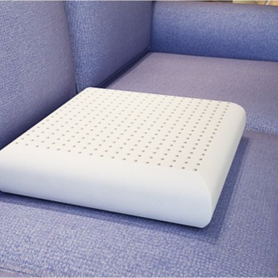 Gối Tựa Lưng Ôtô Kim Cương Cao Su Thiên Nhiên 100% Đàn Hồi Không Xẹp Lún 32 x 48 x 9cm
