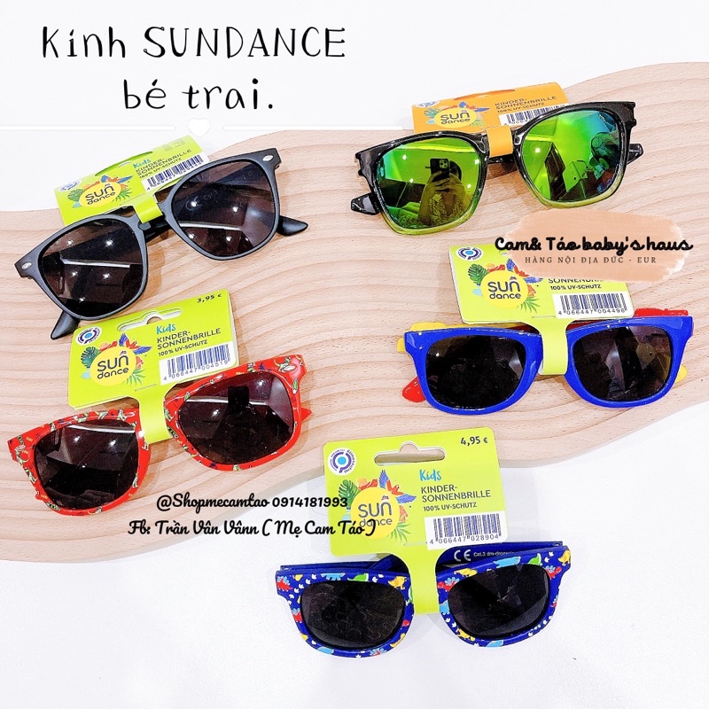 Kính chống nắng chống tia UV cho bé trai SUNDANCE nội địa Đức