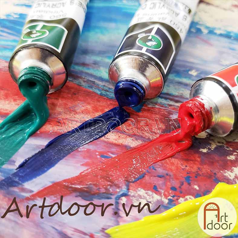 [ARTDOOR] Bộ màu vẽ Acrylic MARIE'S tuýp (12ml)