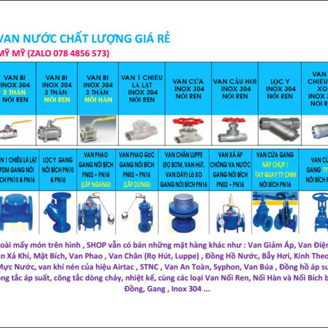Van Nước Chất Lượng Giá Rẻ ZIK