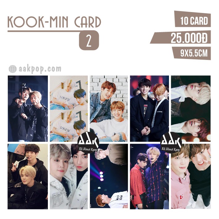 Card ảnh KookMin