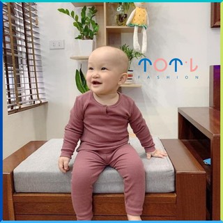 Bộ Body Len Tăm Dài Tay Thu Đông cho bé💖LEN GÂN MỀM MỊN XỊN LẮM💖cho cả bé trai và bé gái
