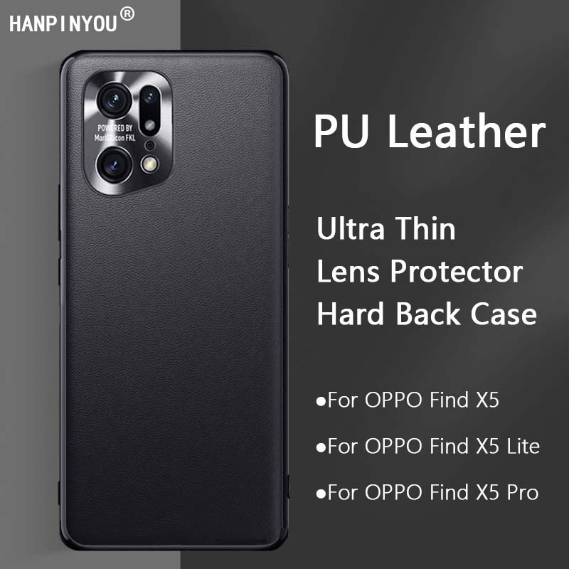 Ốp Điện Thoại Da Siêu Mỏng Cho OPPO Find X5 Pro Lite