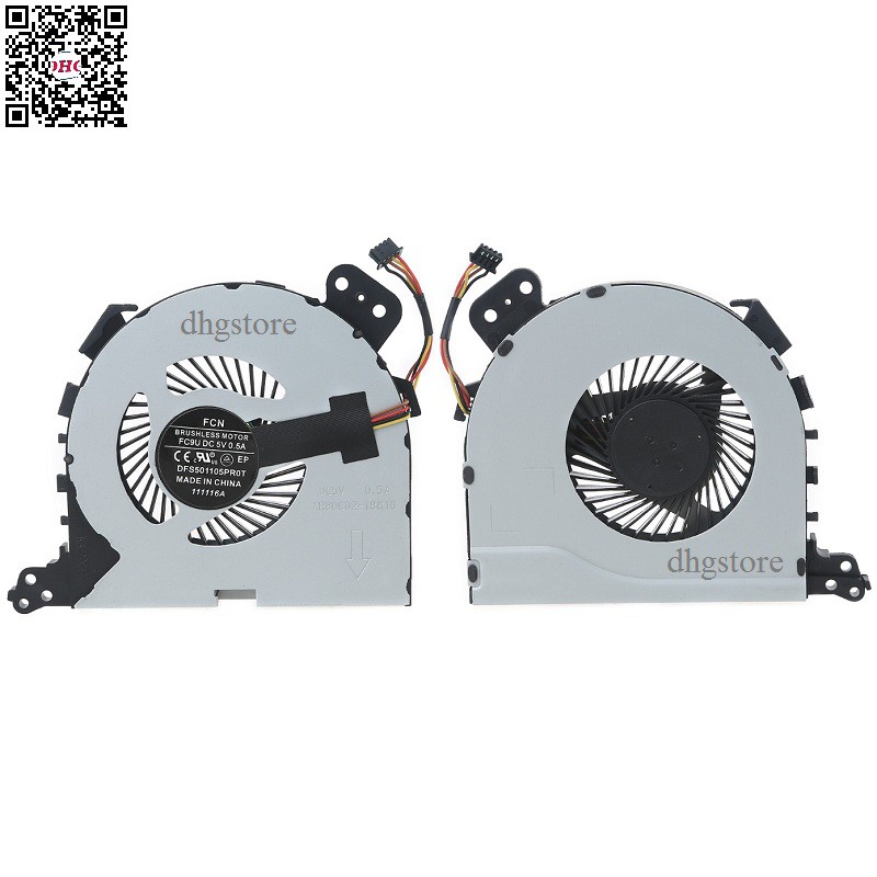 Fan quạt tản nhiệt CPU laptop Lenovo IdeaPad 320-15 320-15ISK 320-15AST 320-15IAQ 320-15IKB 320-14ABR