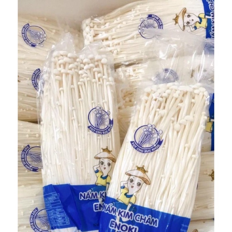 Nấm Kim Châm Tươi - 200g 🛵 Giao Hàng Hoả Tốc trong HCM