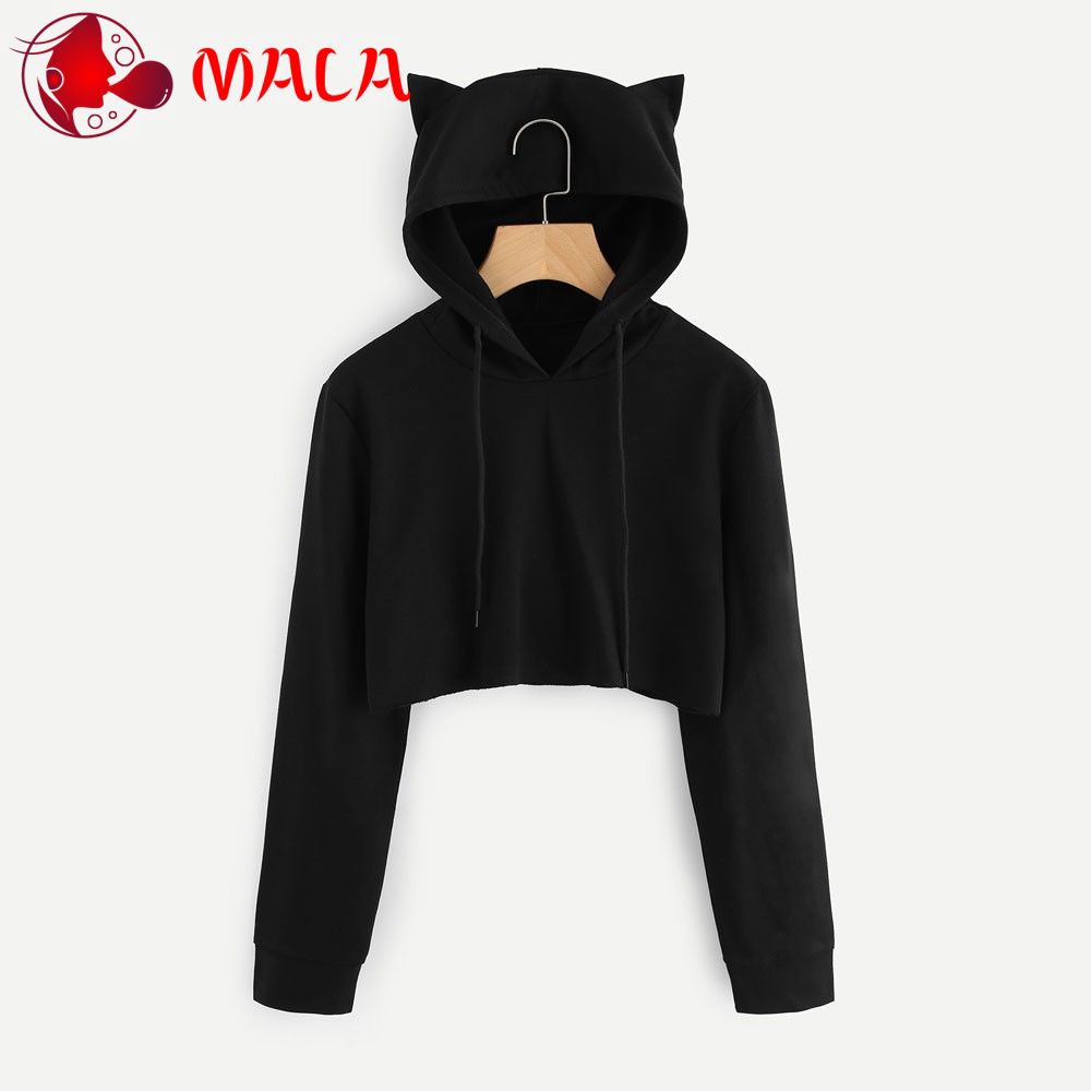 Áo Hoodie Tai Mèo Cho Nữ