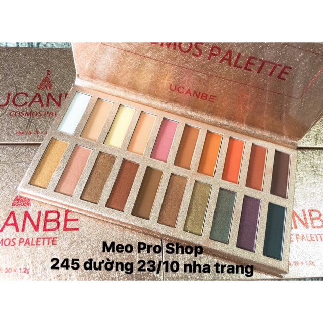 Bảng phấn mắt ucanbe cosmos palette