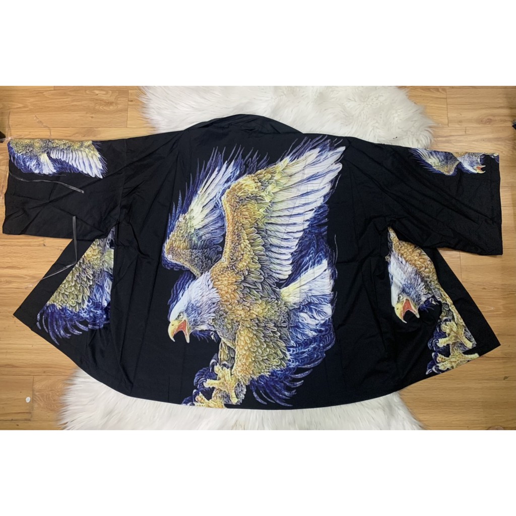 Áo Haori Kim Điêu Siêu Chất , hàng cao cấp, mã SK16