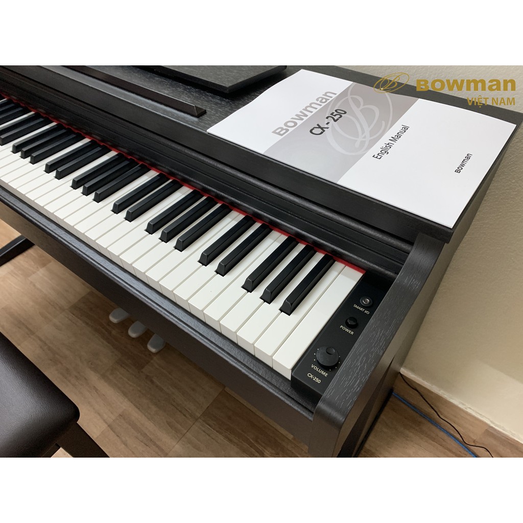 ƯU ĐÃI khi đến trực tiếp mua PIANO ĐIỆN MỚI BOWMAN CX200,CX250 (MODEL 2021)