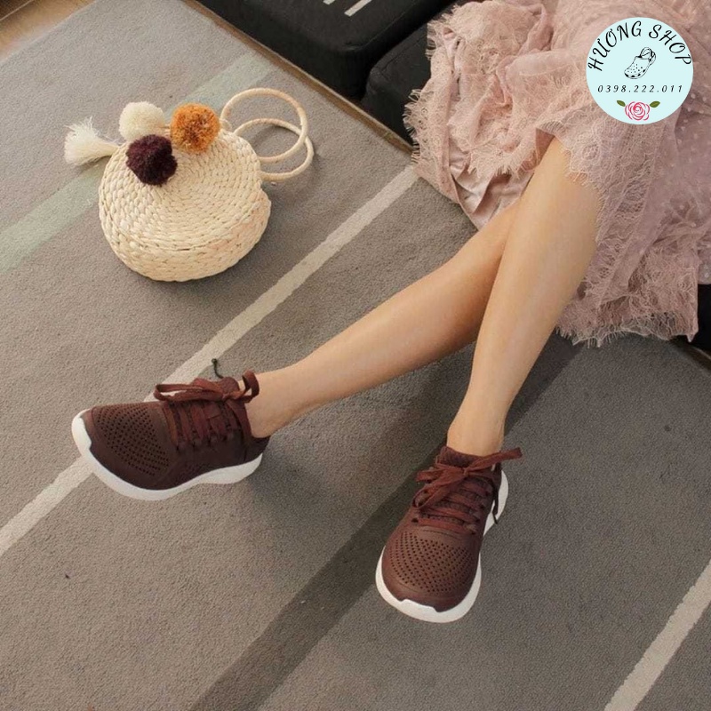 Giày nhựa Literide màu mận, đi mưa chống thấm, êm mềm nhẹ cho nam nữ