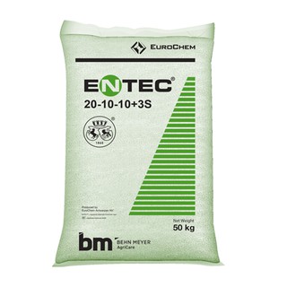 Phân bón phát triển thân - cành - lá entec 20-10-10+3s chuyên cây cảnh, rau , hoa