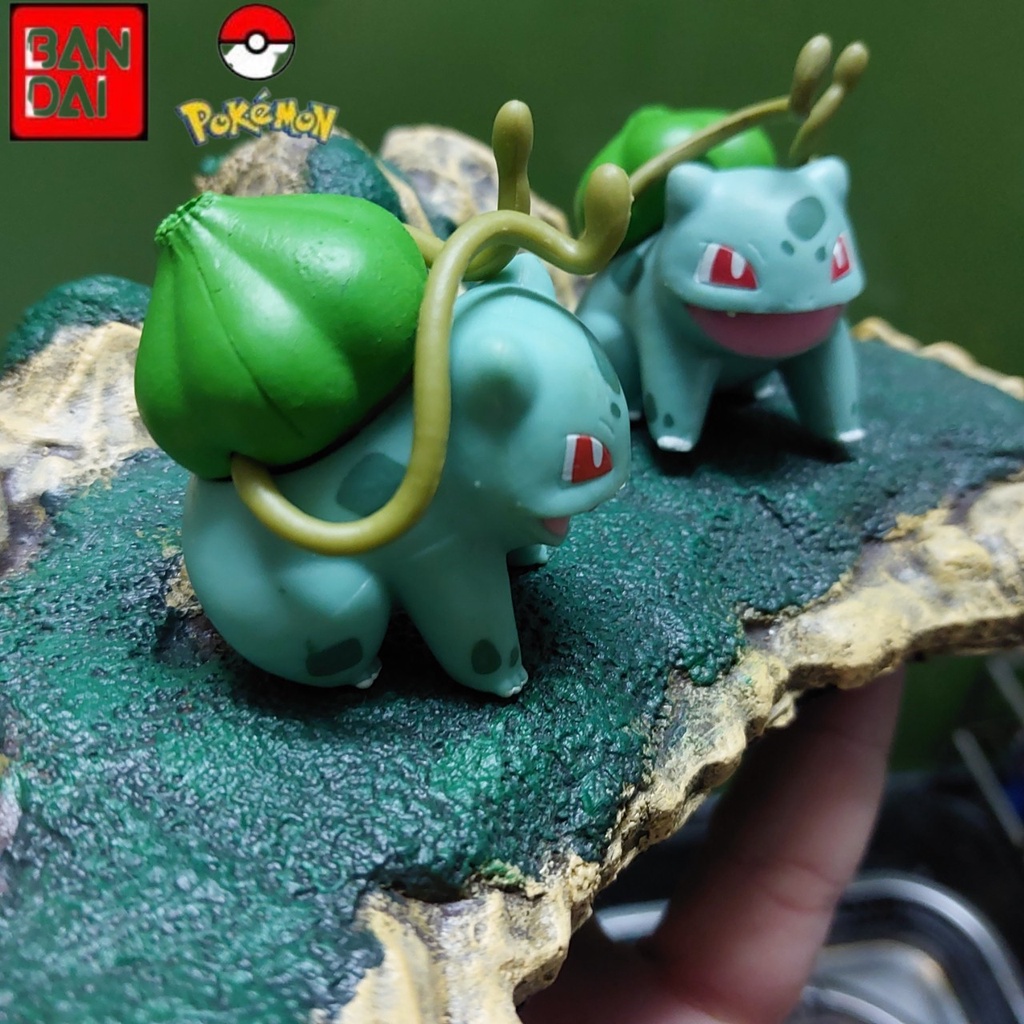 Mô hình pokemon Bulbasaur tuyệt chiêu rôi may Ếch kỳ diệu 1945 1-3