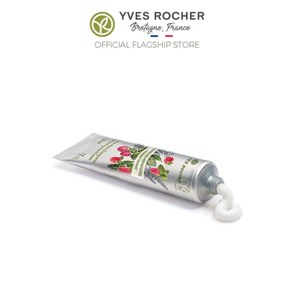 Kem Dưỡng Da Tay Yves Rocher Raspberry Peppermint Hand Cream 30ml