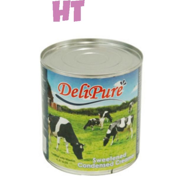 [COMBO 3 Lon]. Sữa Đặc 1 Kg DeliPure Hàng Nhập Khẩu.