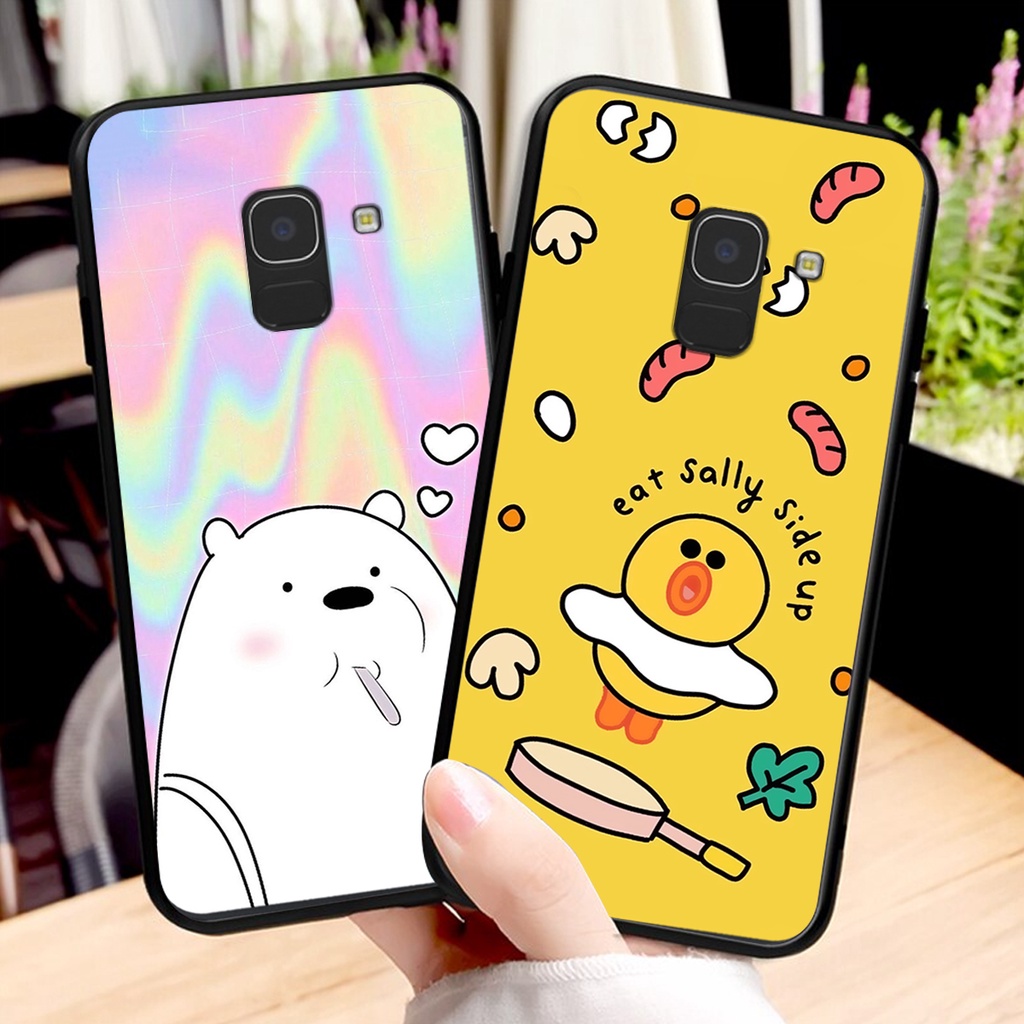 [Freeship từ 50k] ỐP LƯNG SAMSUNG GALAXY J6 IN HÌNH GẤU WE BARE BEARS - CHẤTLƯỢNG-SIÊUBỀN-SI | BigBuy360 - bigbuy360.vn