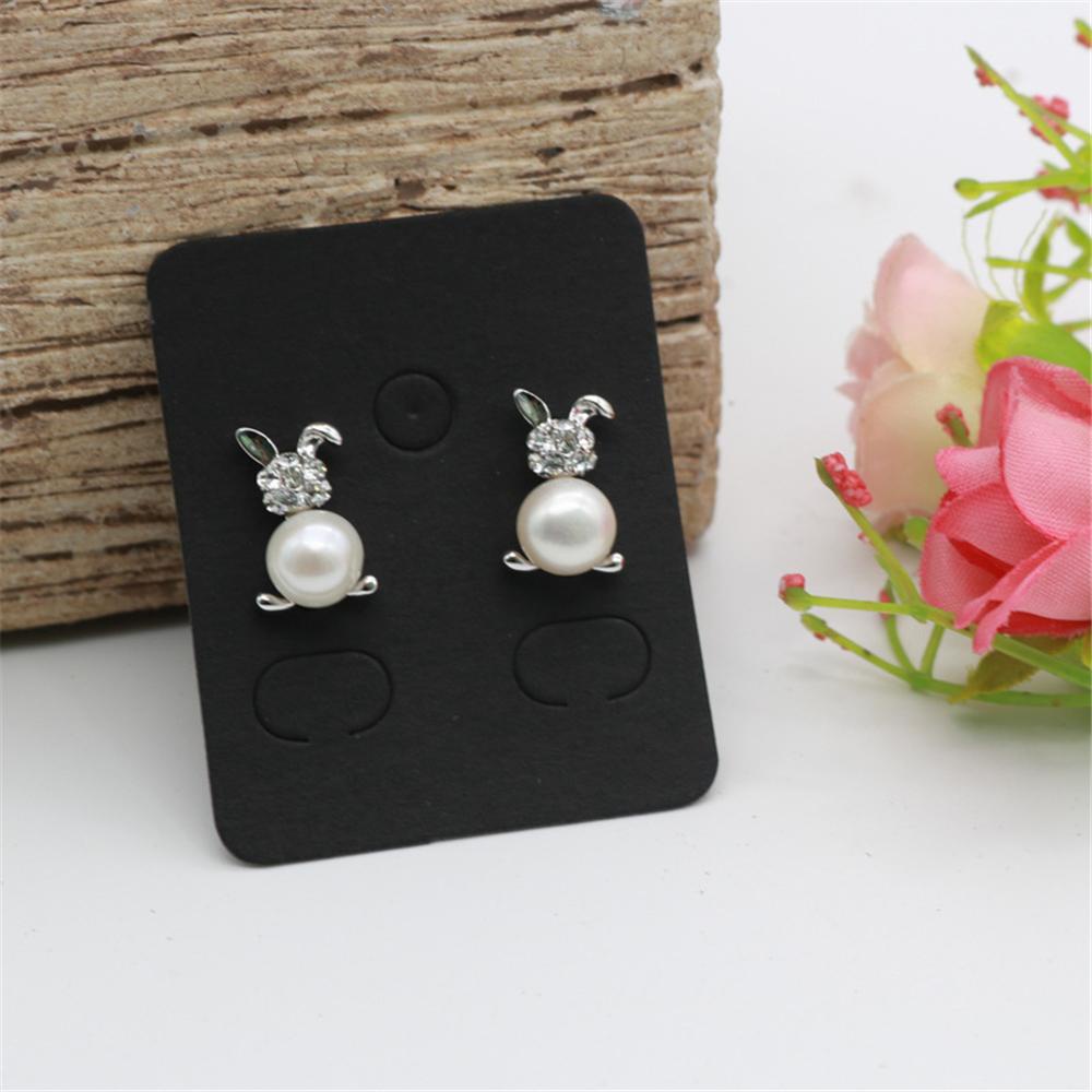 EUTUS Set 100 Thẻ Trưng Bày Bông Tai DIY Thời Trang