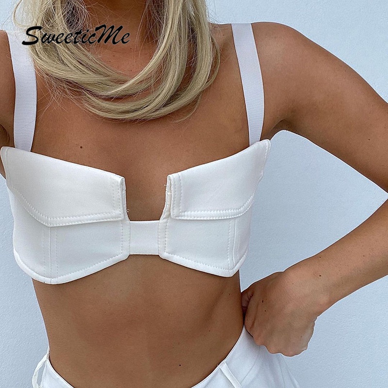 Áo Thun Sweeticme Không Tay Màu Trơn 2021 | BigBuy360 - bigbuy360.vn