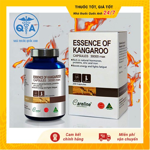 [CHÍNH HÃNG]Careline Essence of kangaroo - Viên uống hỗ trợ tăng cường sinh lý nam