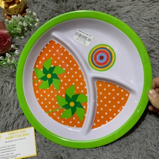 Khay cơm 3 ngăn nhỏ cho bé