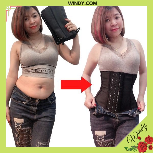 Đồ Định HÌnh Đai Nịt Bụng Latex Sau sinh 9 Xương Cao su non có hàng nghàn lỗ Thông Hơi thoáng mát Windy.com