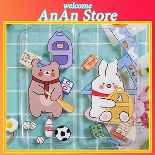 Ốp lưng Vsmart Live ❤️ Ốp lưng Vsmart Joy 3 ❤️ Ốp lưng Vsmart Active 3 v.v. dẻo trong in hình Rabbit & Bear - AnAn Store