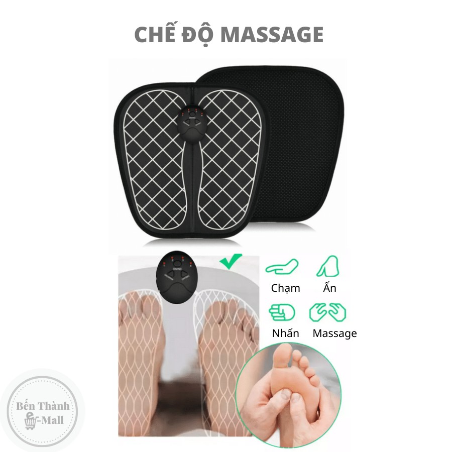 THẢM MASSAGE CHÂN TRỊ LIỆU EMS [Công nghệ massage xung điện TENS]