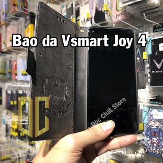 Bao Da Cao Cấp Vsmart Joy 4 cao cấp, có ngăn đựng thẻ...