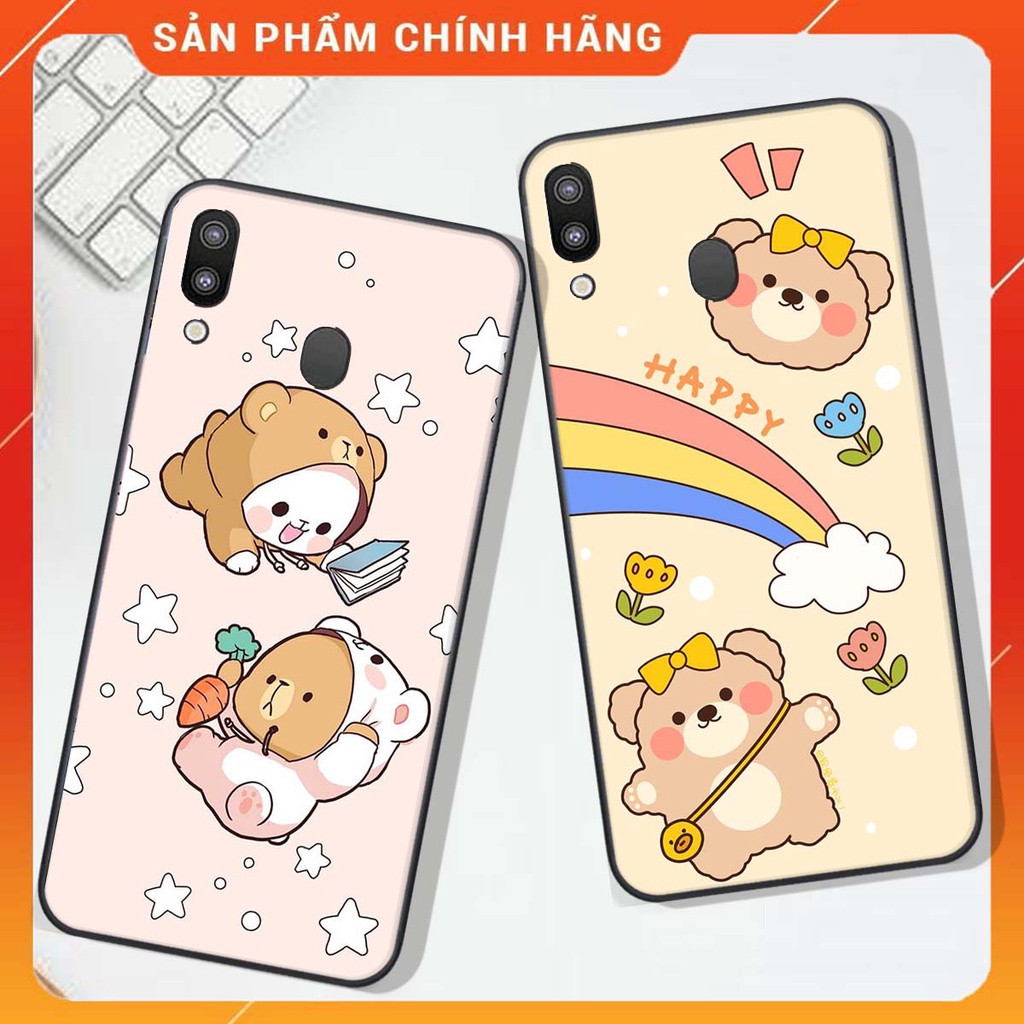 Ốp lưng Samsung M20 in hình Gấu xinh xắn, Bò sữa đáng yêu,  ĐẸP -  RẺ - XINH - ĐỘC ĐÁO