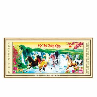 tranh thêu 3d mã đáo thành công 53413