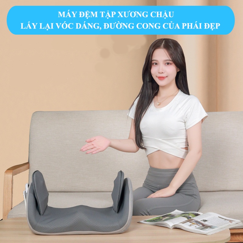 Máy massage đệm tập xương chậu, giúp định hình vòng 3, lấy lại vóc dáng quyến rũ cho phái đẹp