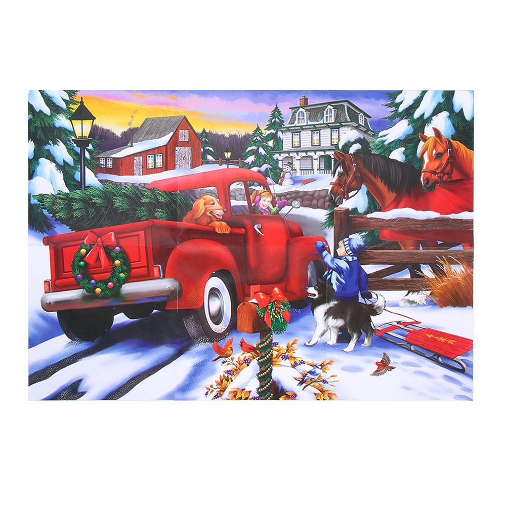 NIUYOU Bộ Xếp Hình 1000 Mảnh Chủ Đề Giáng Sinh Mới