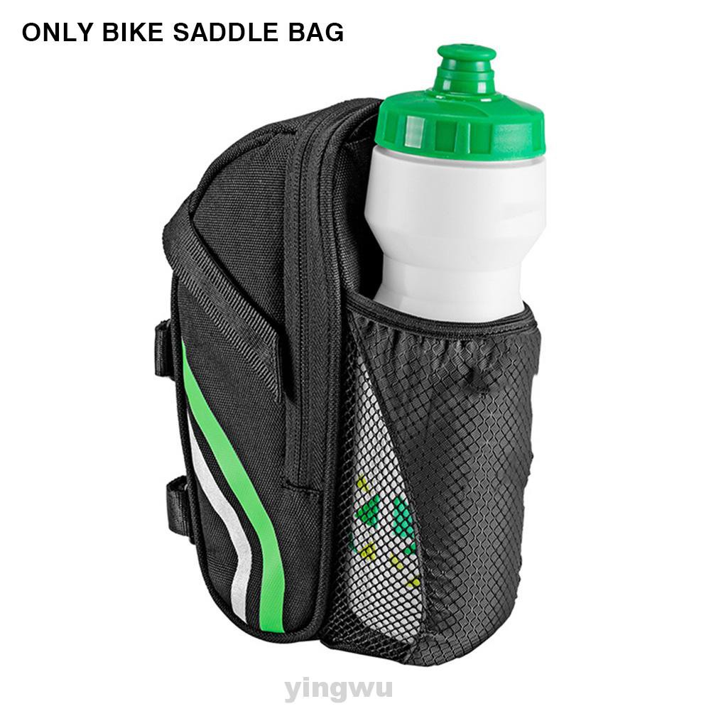 Removable Oxford Cloth Durable Rear Seat Easy Install With Reflective Stripe Bike Saddle Bag