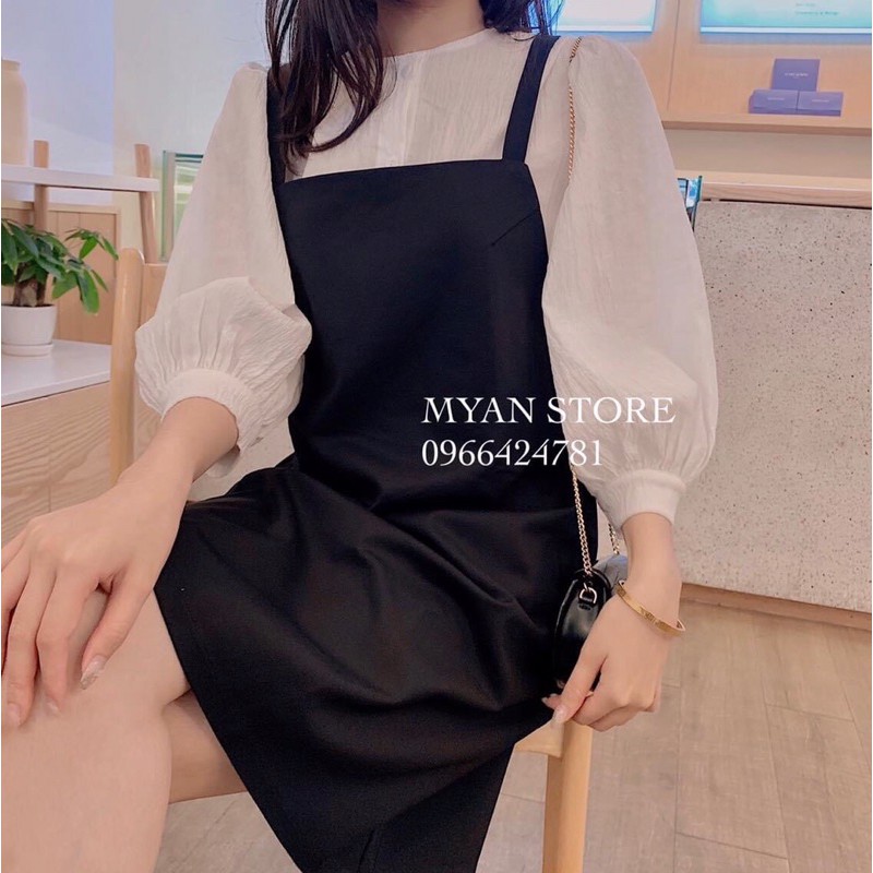 Set yếm kèm áo xốp