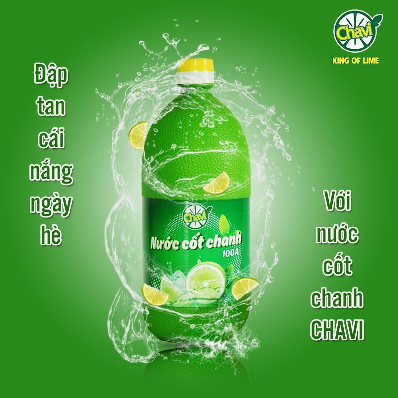 Nước cốt chanh - Thùng 6 chai